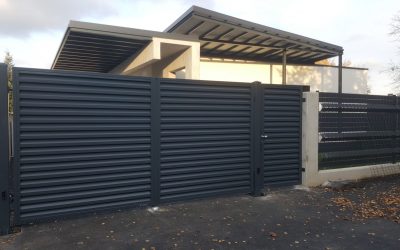 Dvokrilna dvoriščna vrata – Maribor