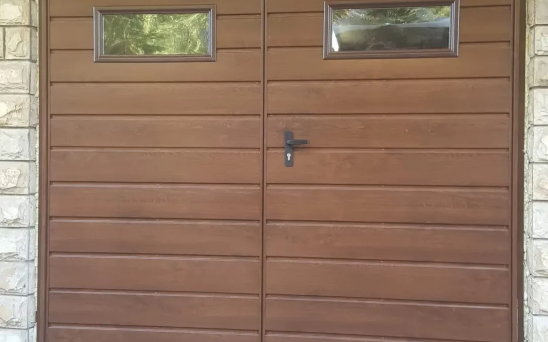 Dvokrilna garažna vrata – Hoče