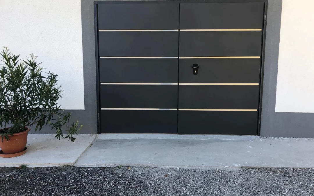 Dvokrilna garažna vrata – Maribor