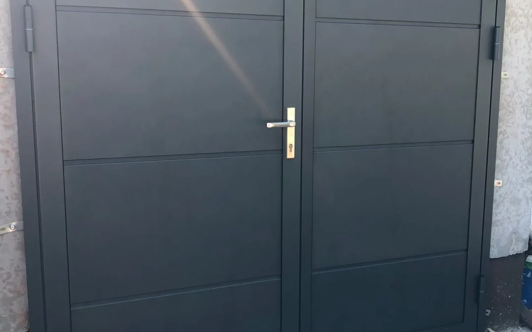 Dvokrilna garažna vrata – Maribor