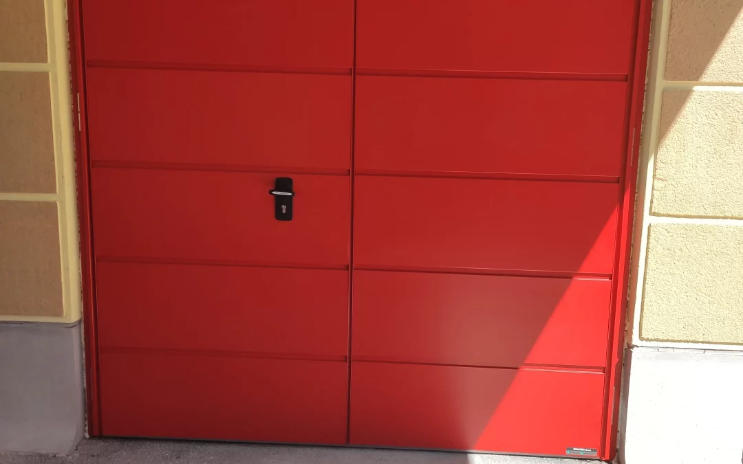 Dvokrilna garažna vrata – Vrhnika