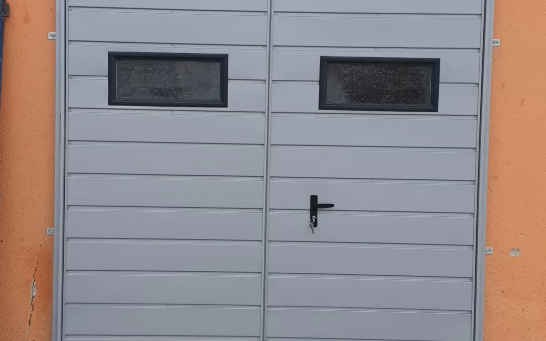 Dvokrilna garažna vrata – Lenart