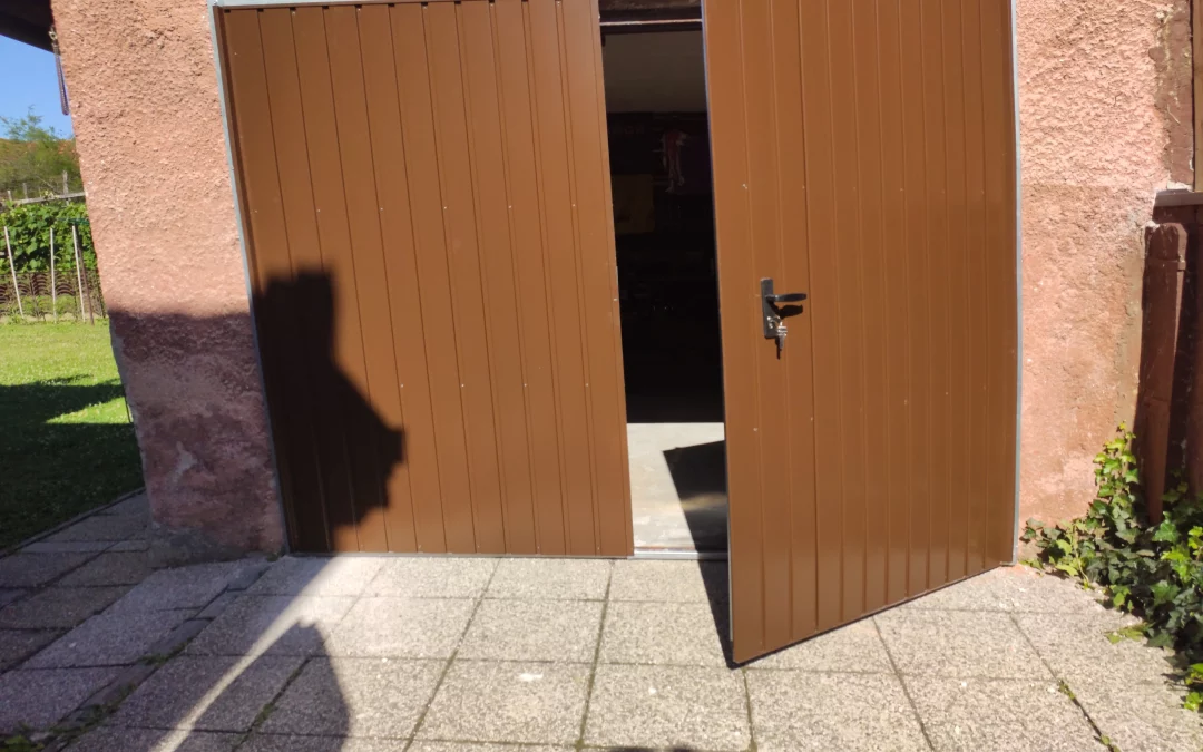 Dvokrilna garažna vrata – Maribor