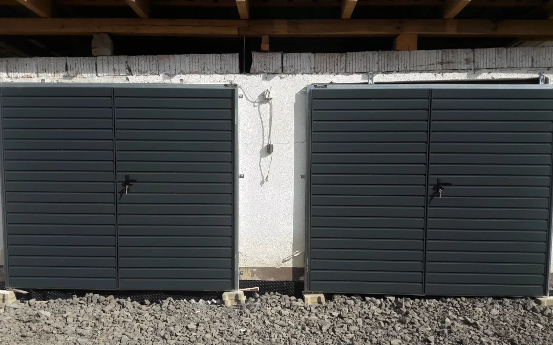 Dvokrilna garažna vrata – Zgornja Velka