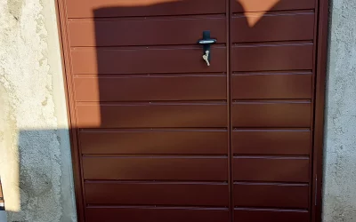 Dvokrilna in DST enokrilna garažna vrata – Hajdina