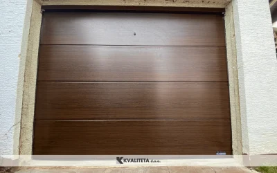 Montaža: UniPro sekcijska garažna vrata – Murska Sobota