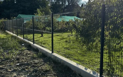 Montaža: Panelna ograja VEGA B 3D – Maribor